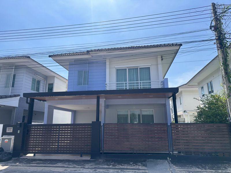 ขายด่วน!!! ราคาเพียง 2.99 ลบ. (ค่าโอนที่ดินคนละครึ่ง)  บ้านแฝด หมู่บ้าน พฤกษานารา เลี่ยงหนองมน