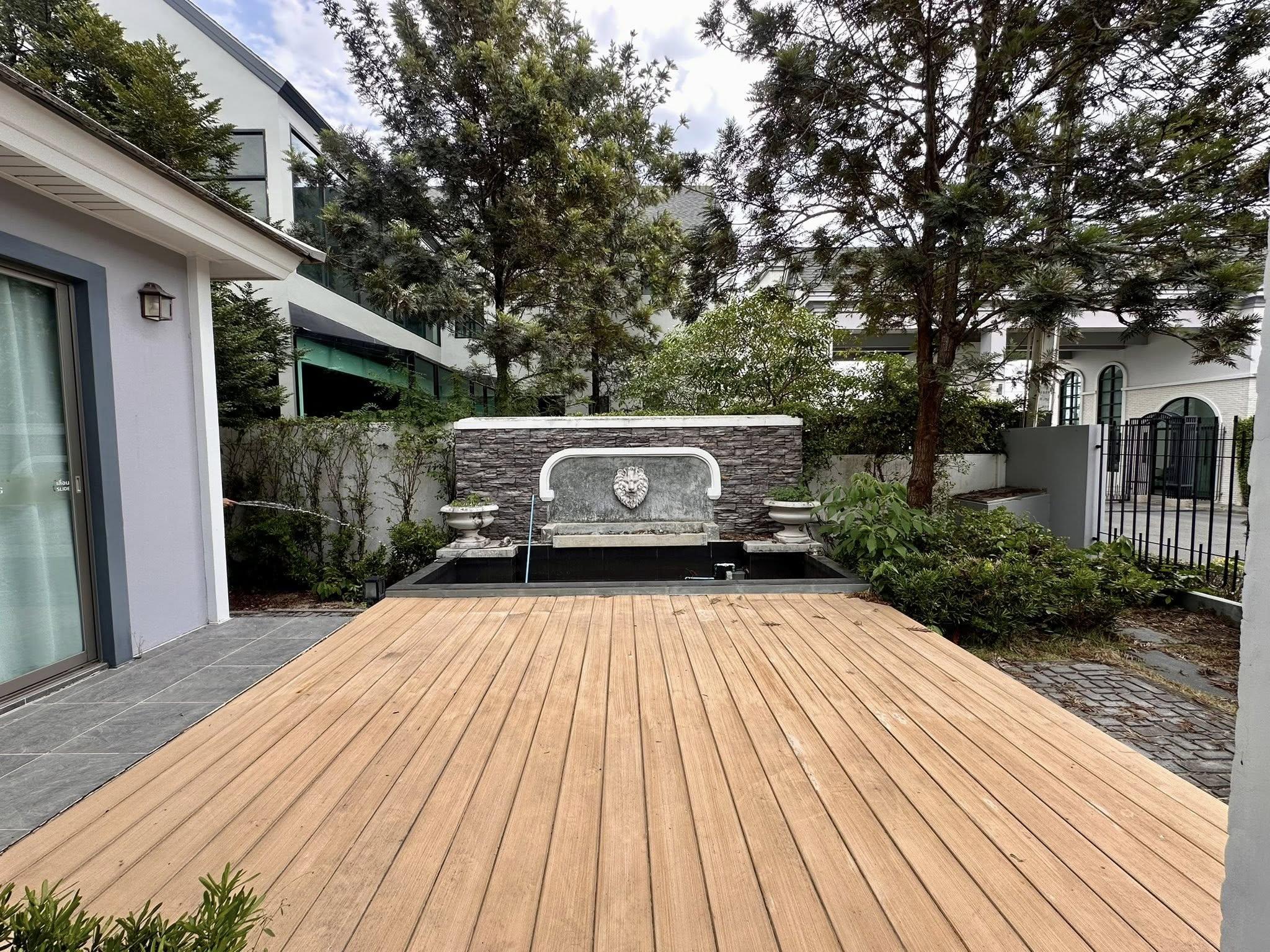 ให้เช่า บ้านเดี่ยวหลังใหญ่ | หมู่บ้าน วอตเตอร์ฟร้อน หนองค้อ  ชลบุรี